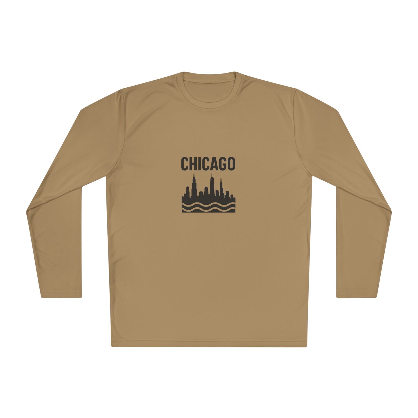 Chicago Skyline Long Sleeve Tee - Urban Style Souvenir Gift