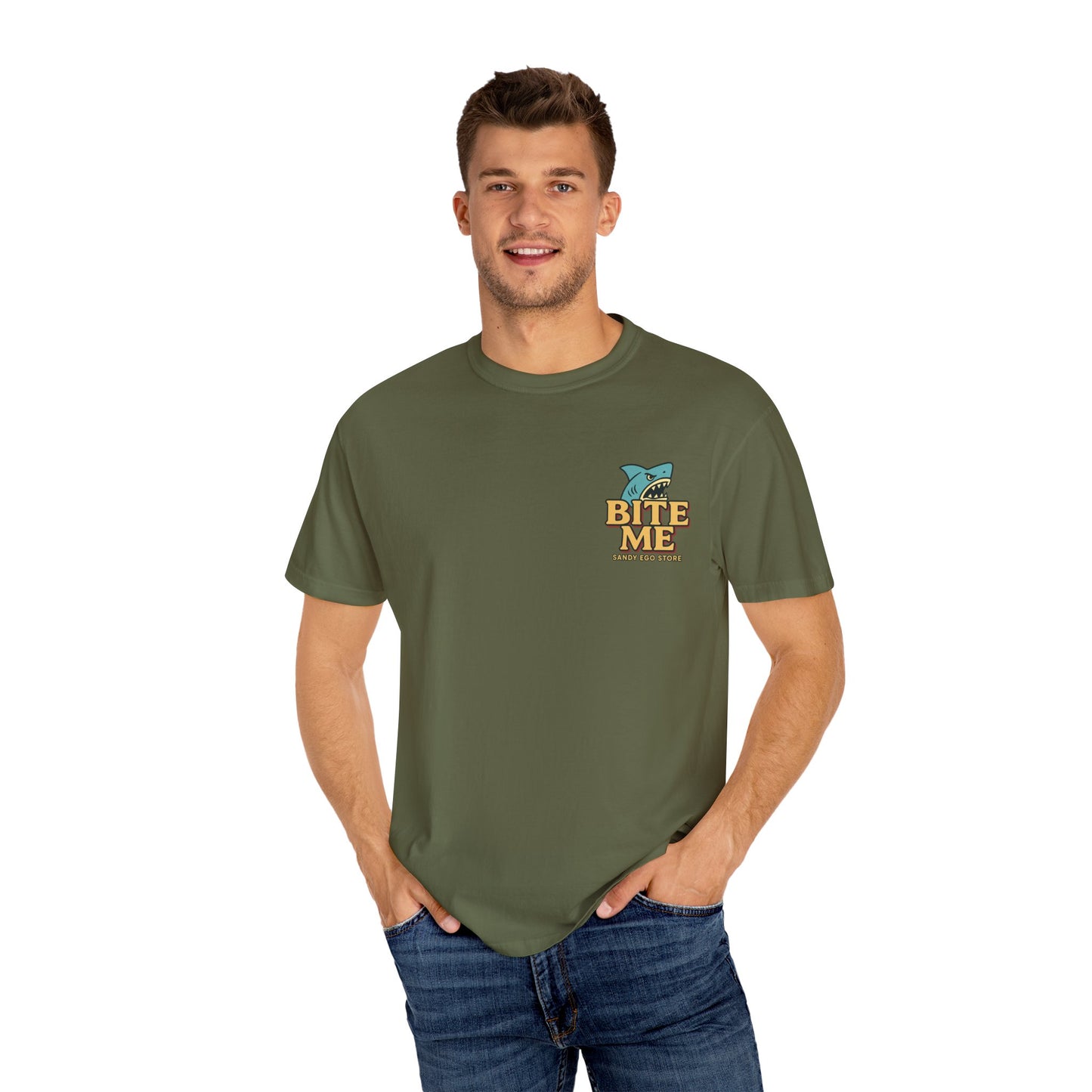 Bite me Charming Shark Graphic Tee