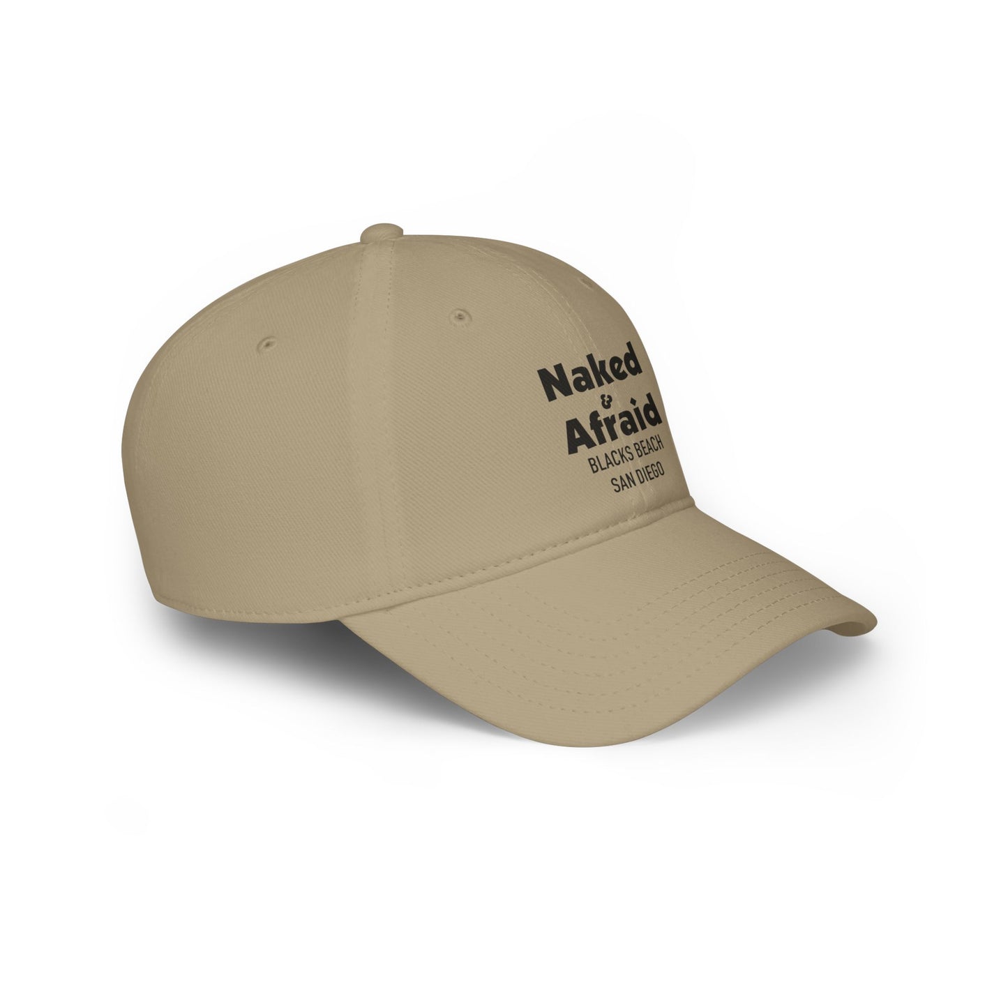Naked & Afraid Low Profile Baseball Cap | Adventure Hat, Outdoor Gear, Travel Accessory, Gift for Outdoorsy Friends, Casual Fashion