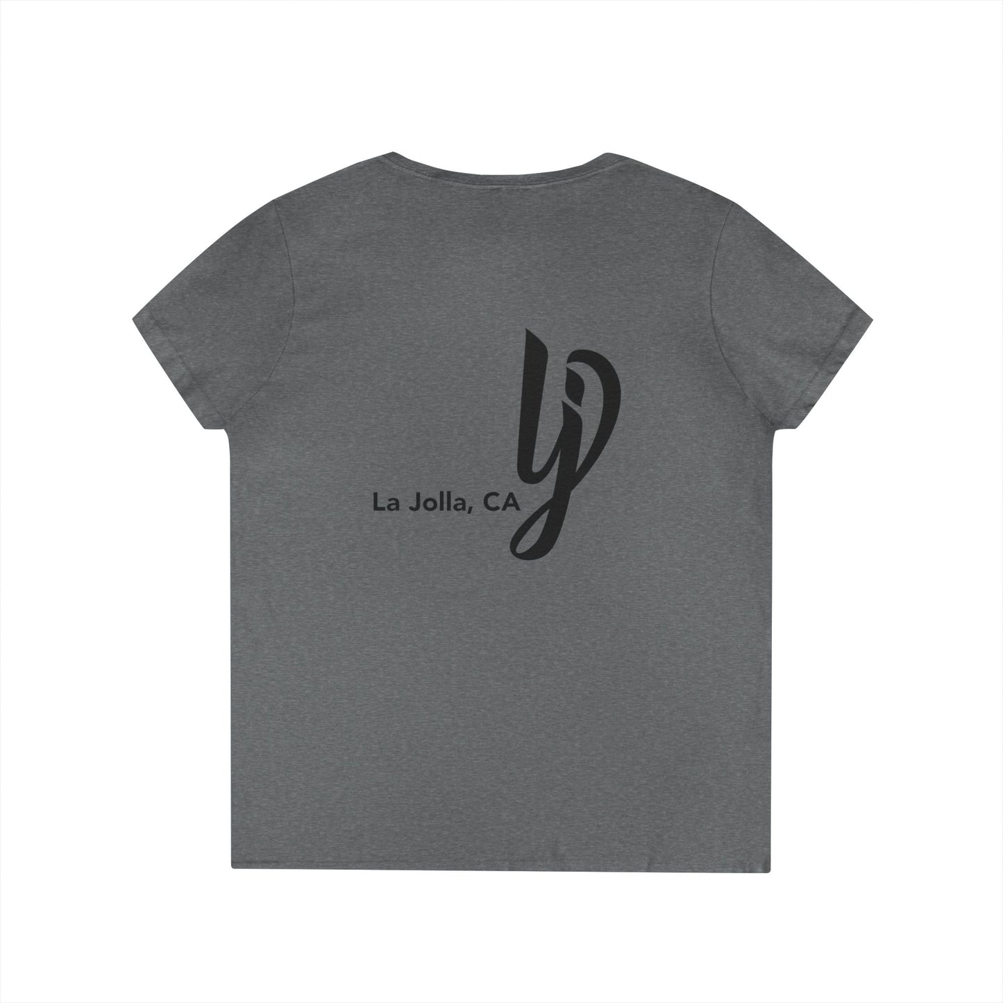 LJ San Diego California v neck tshirts