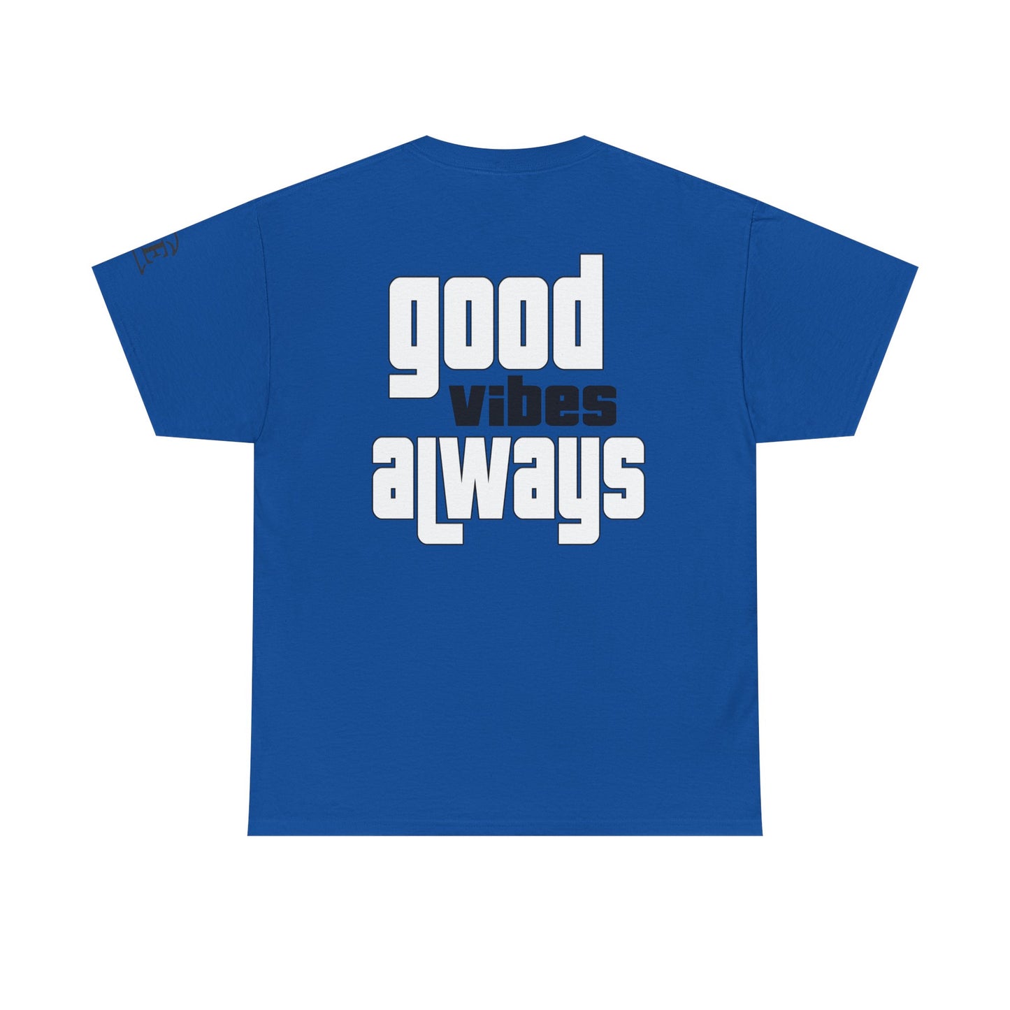 Good Vibes Unisex Heavy Cotton Tee, Casual T-Shirt, Graphic Tee