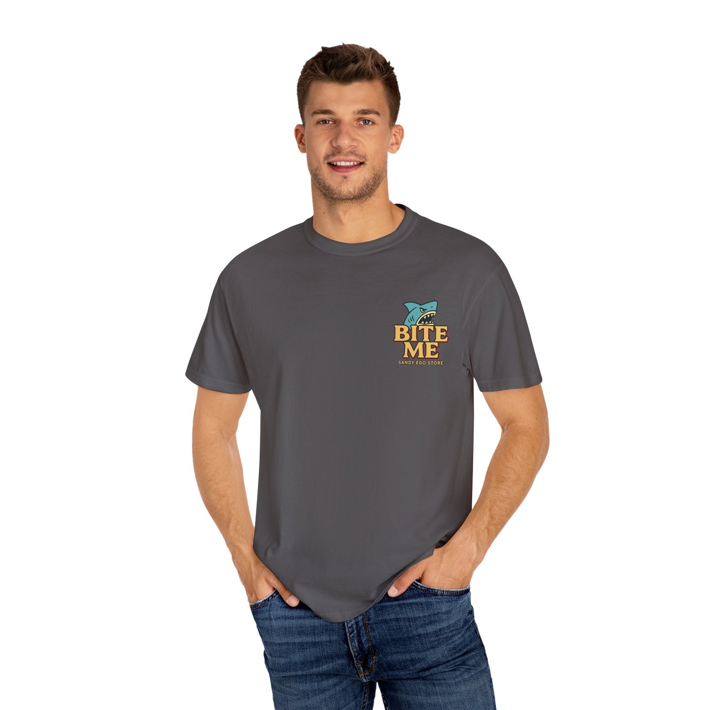 Bite me Charming Shark Graphic Tee