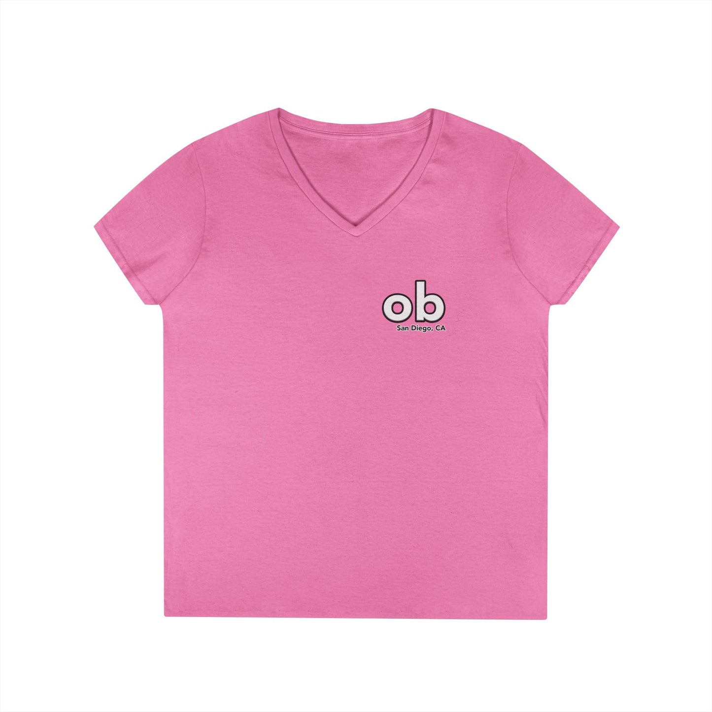OB San Diego California v neck tshirts