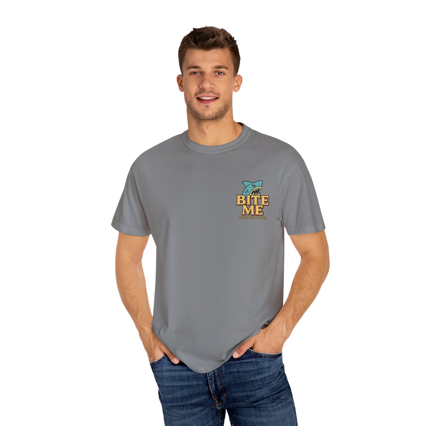 Bite me Charming Shark Graphic Tee