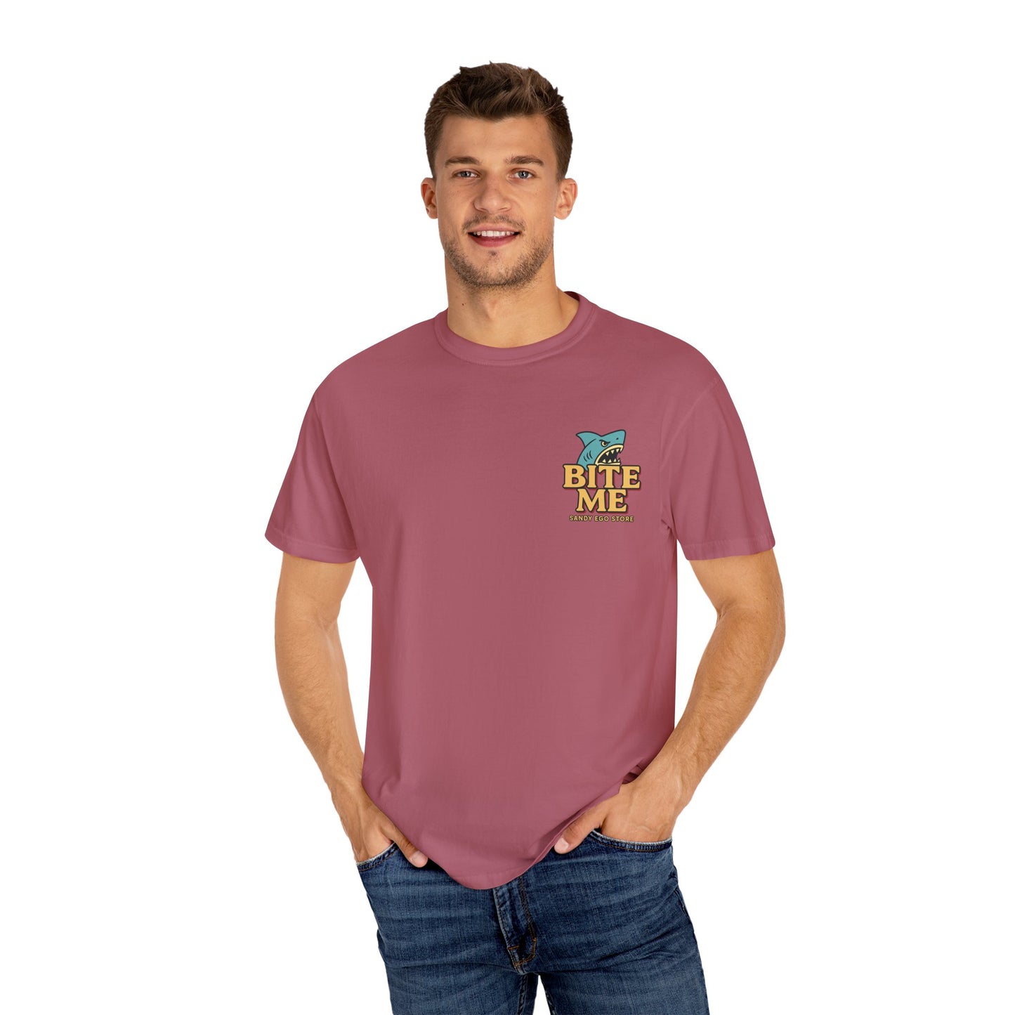 Bite me Charming Shark Graphic Tee