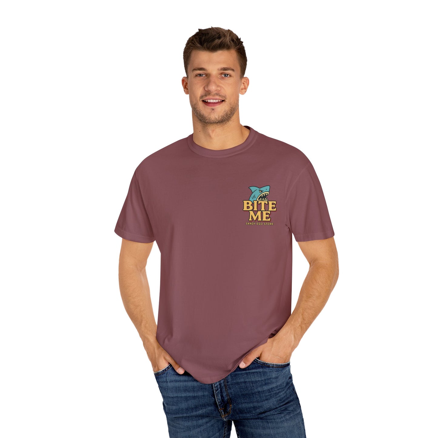 Bite me Charming Shark Graphic Tee