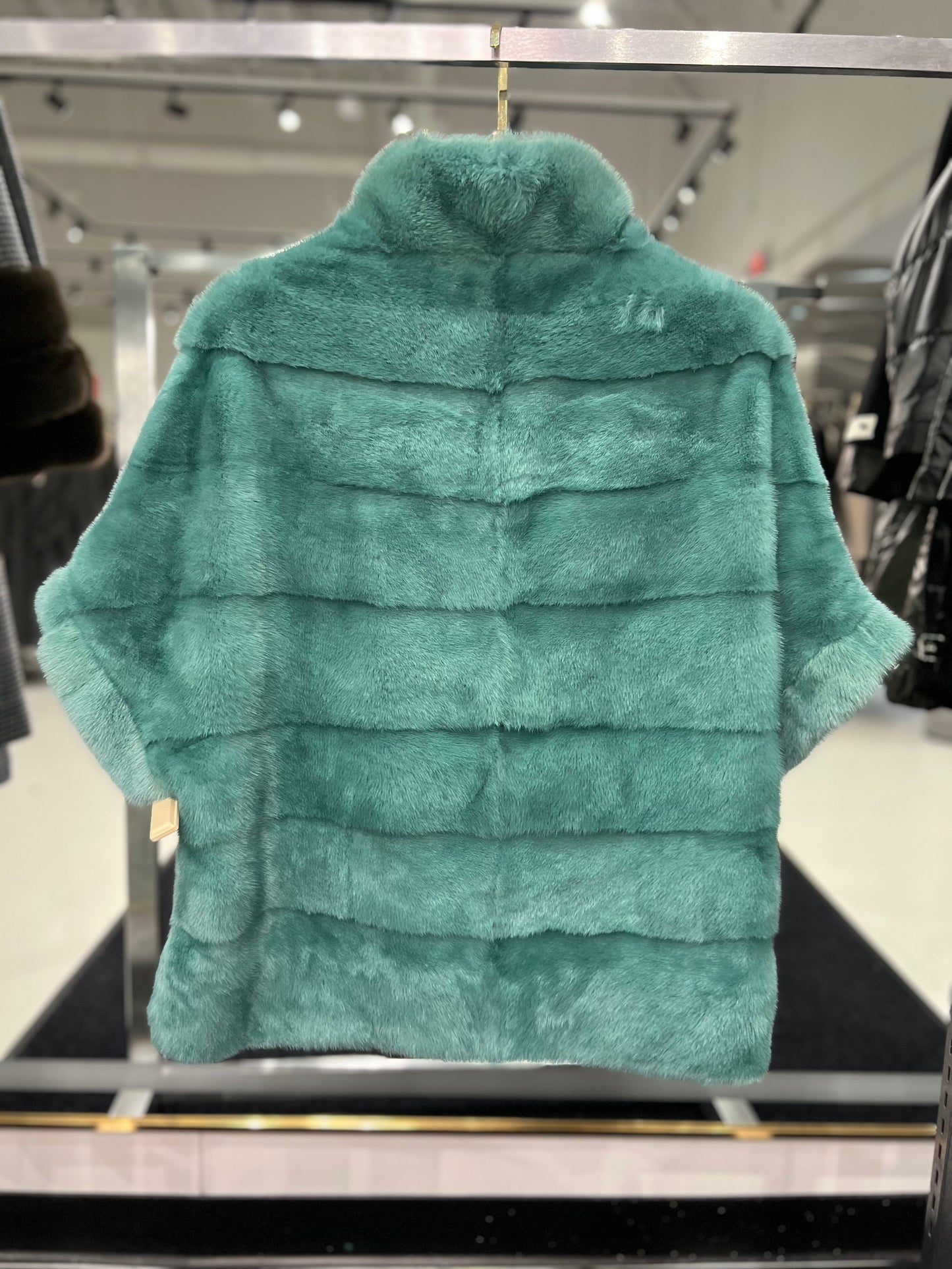 Genuine Scandinavian Mink Fur Poncho
