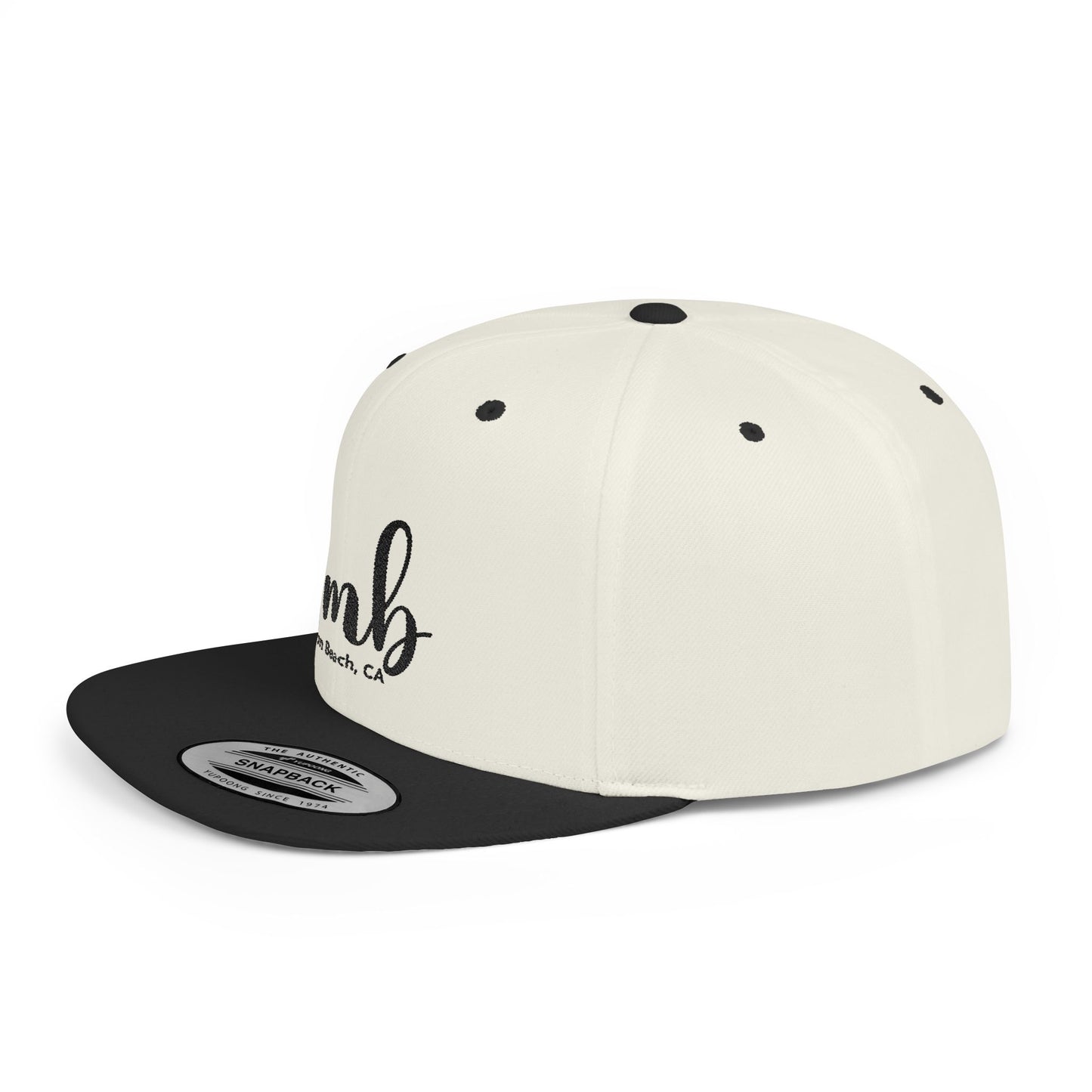 MB san diego ca Stylish Flat Bill Snapback Cap,