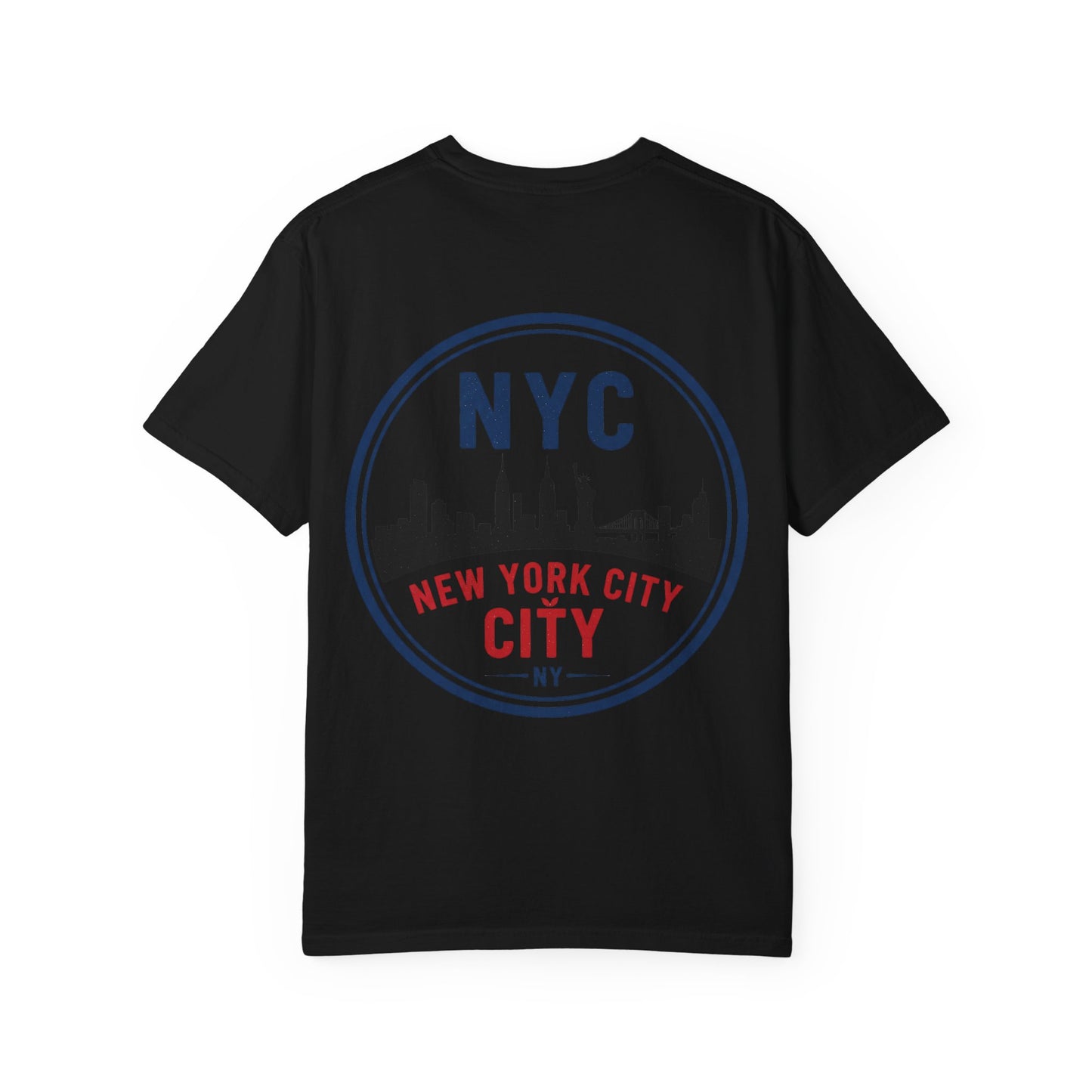 NYC Garment-Dyed T-Shirt - Urban Fashion and Travel Souvenir
