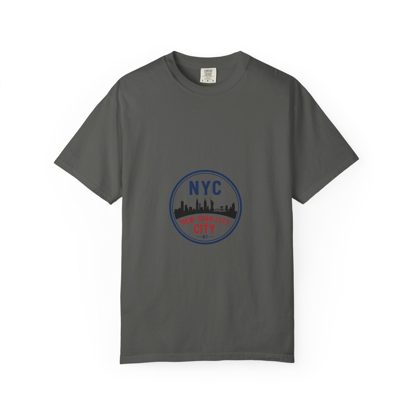 NYC Garment-Dyed T-Shirt - Urban Fashion and Travel Souvenir