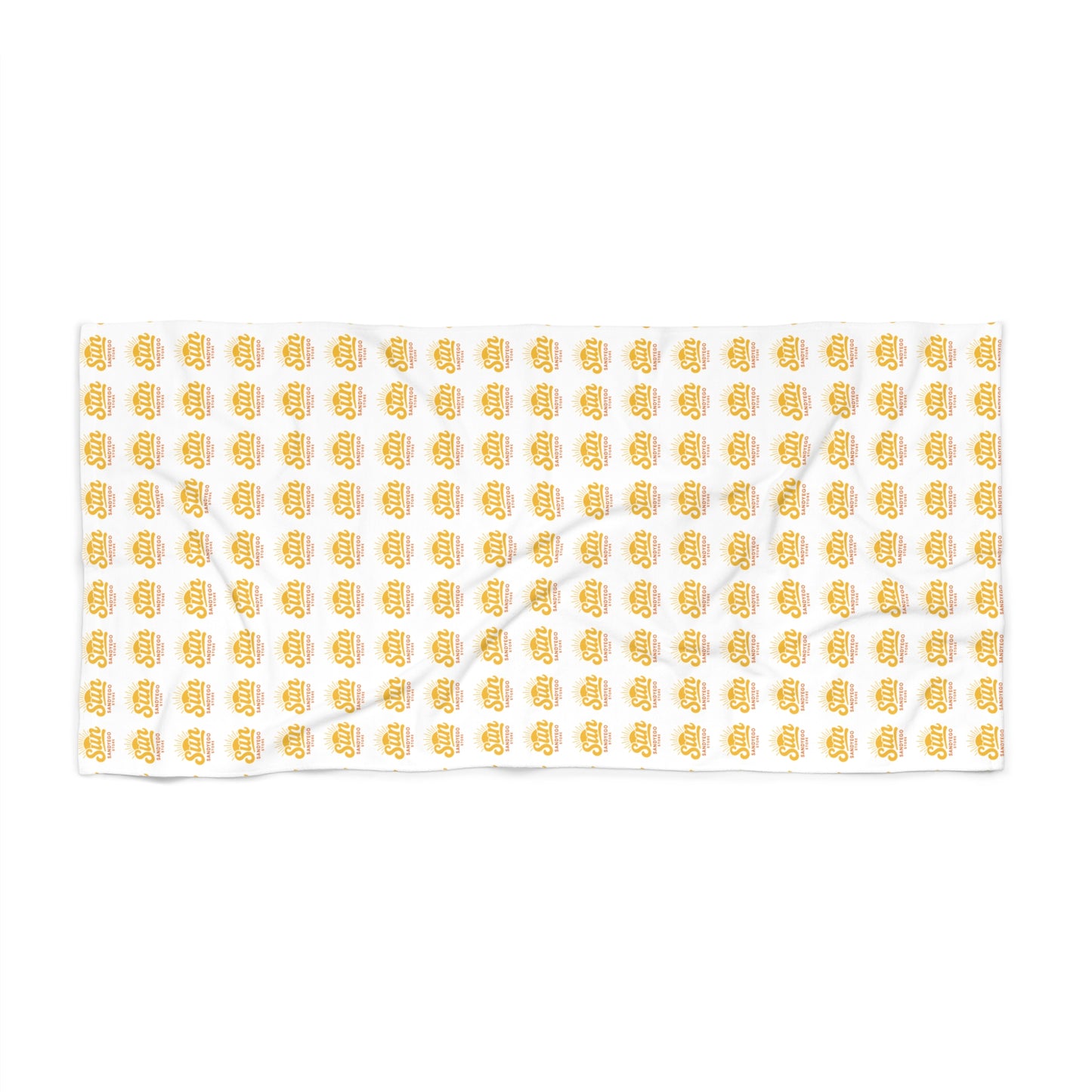 Sun of Sun and Moon Citrus Beach Towel