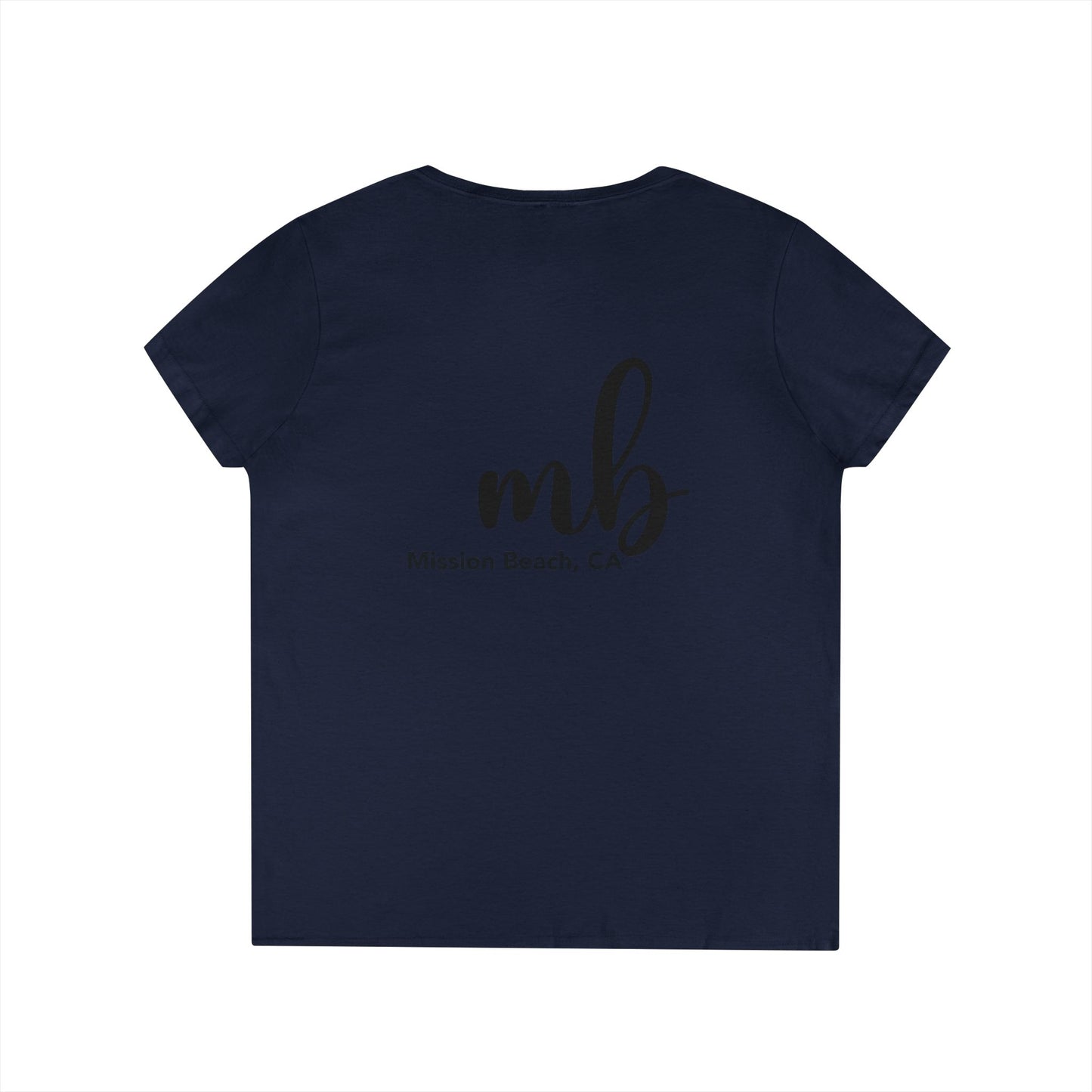MB San Diego California v neck tshirts
