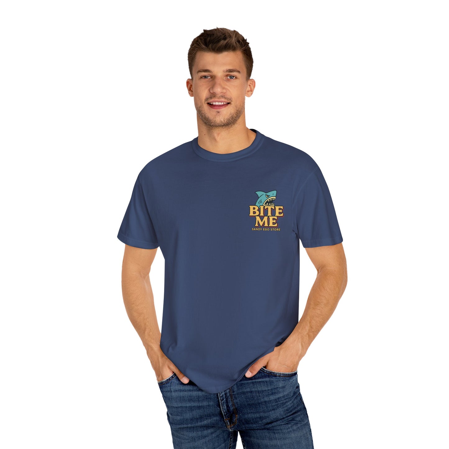 Bite me Charming Shark Graphic Tee