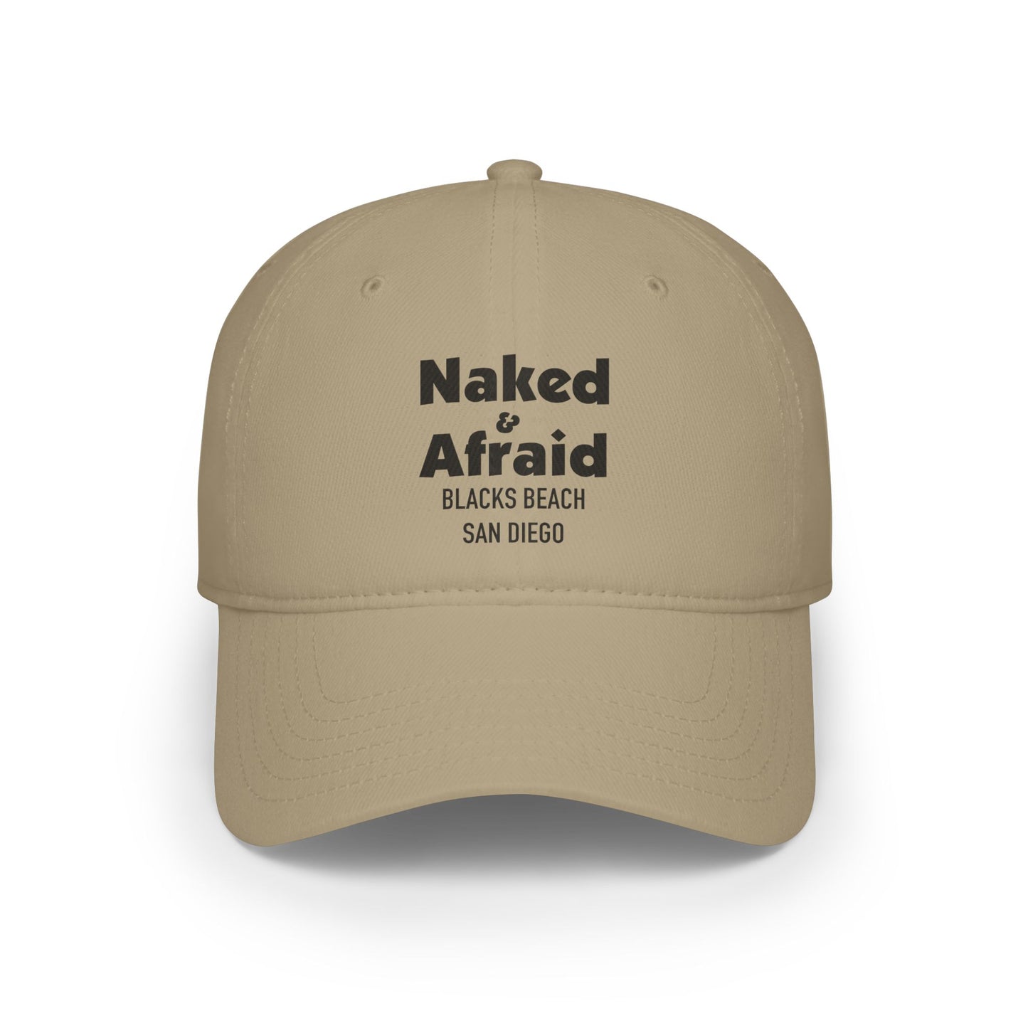 Naked & Afraid Low Profile Baseball Cap | Adventure Hat, Outdoor Gear, Travel Accessory, Gift for Outdoorsy Friends, Casual Fashion