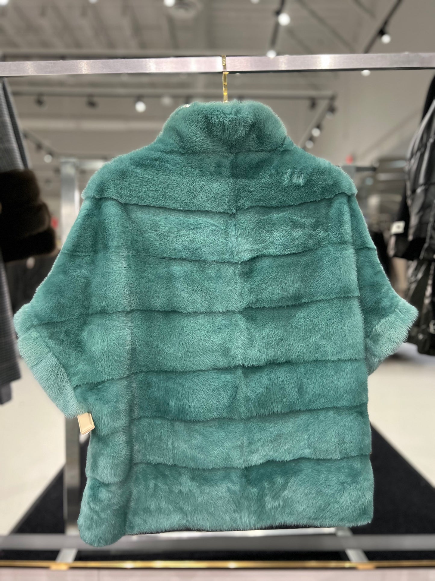 Genuine Scandinavian Mink Fur Poncho