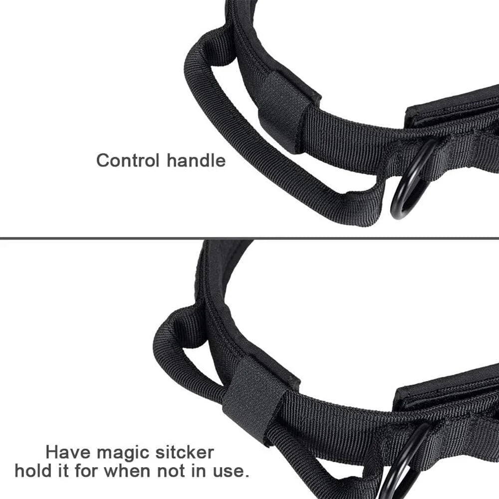 Dog Collar Durable Tactical Leash Set Adjustable Pet Collar Leash Medium Large Dog German Shepherd Training Accessories