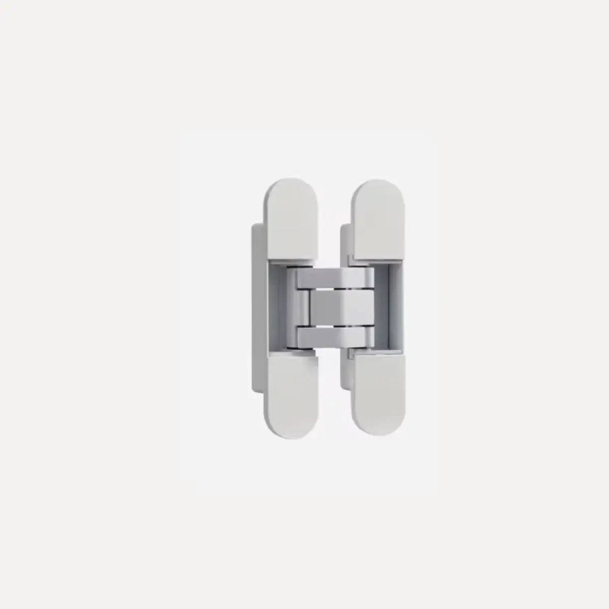 White Invisible Door Hinge | Concealed Heavy-Duty Hinge