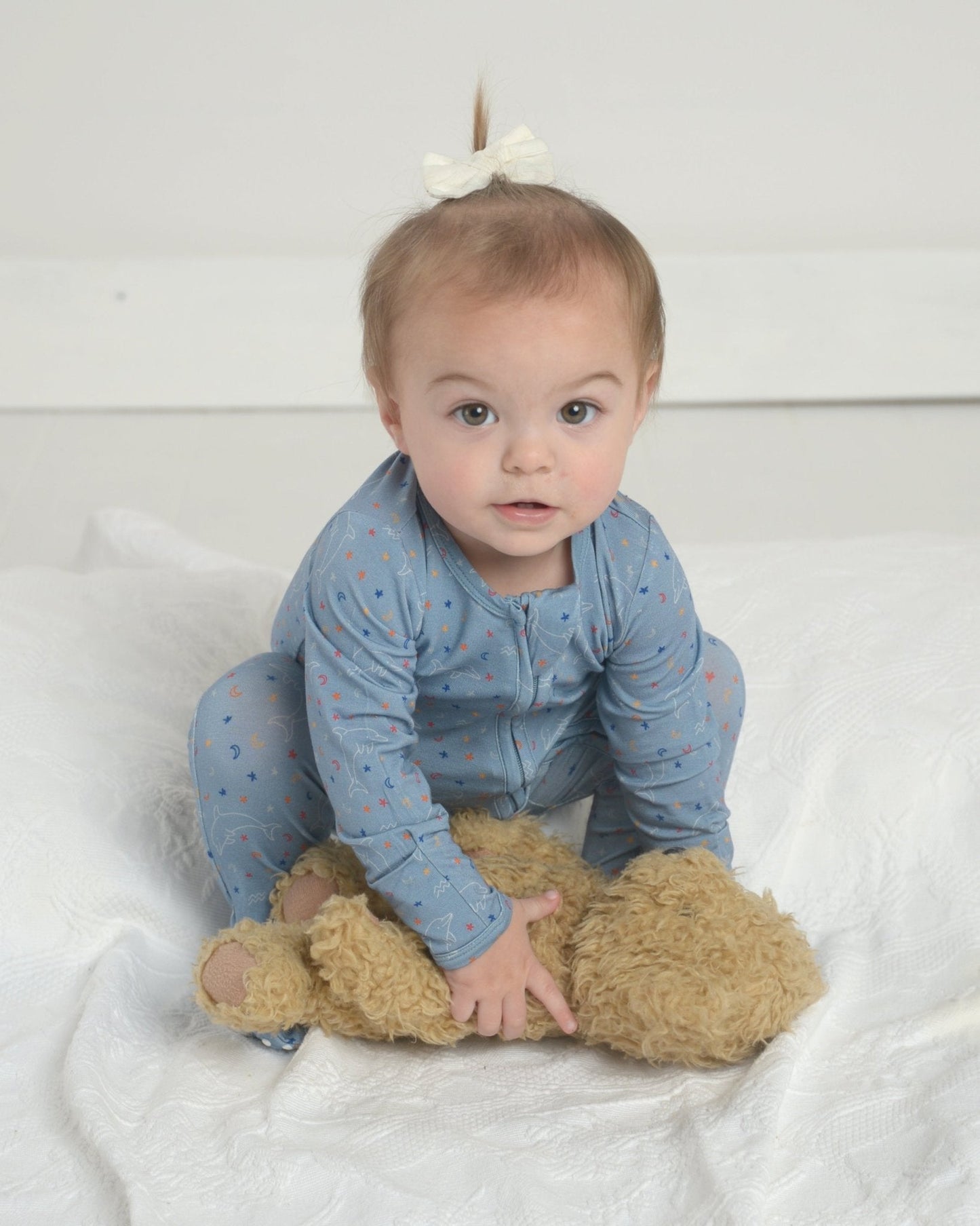 Aquarius Bamboo Footie for Baby