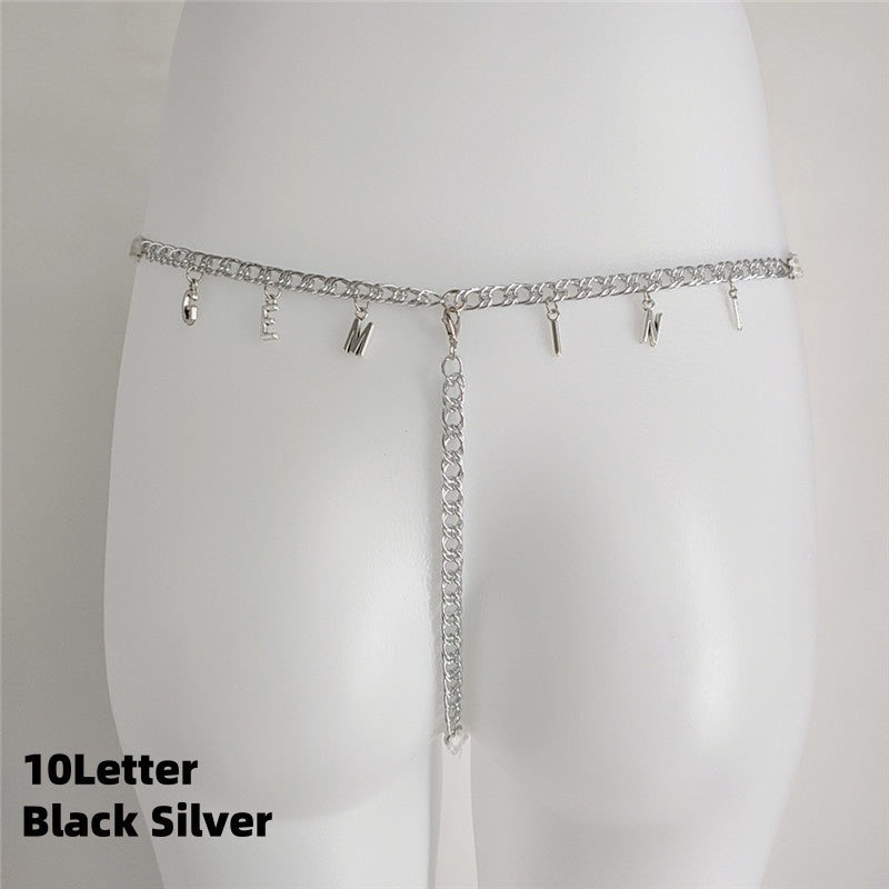 Sexy Women custom words on thong