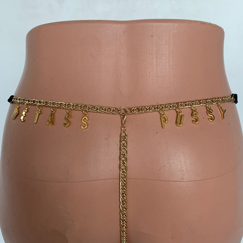 Sexy Women custom words on thong