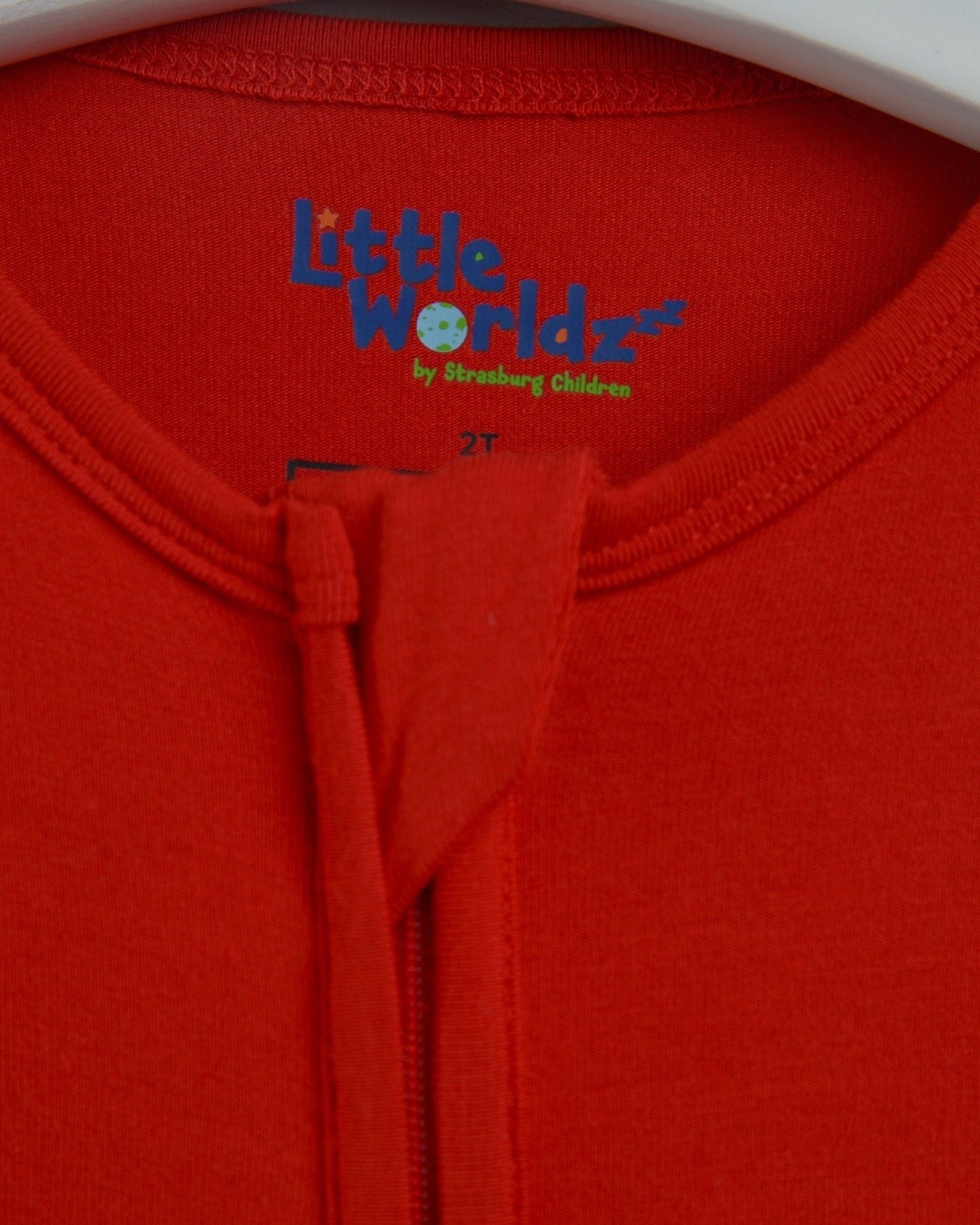 Bamboo Baby Pajama in Red