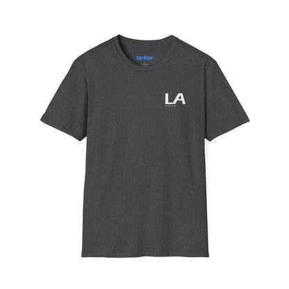 LA California Graphic Softstyle T-Shirt - Casual Streetwear, Urban Apparel