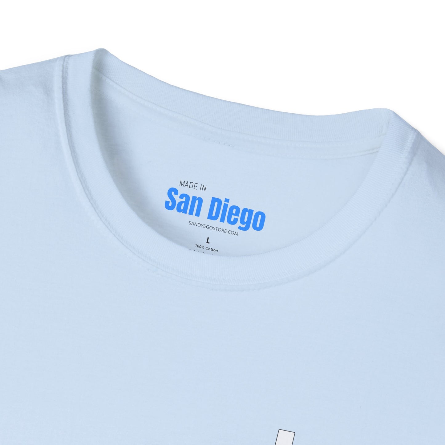 LA California Graphic Softstyle T-Shirt - Casual Streetwear, Urban Apparel