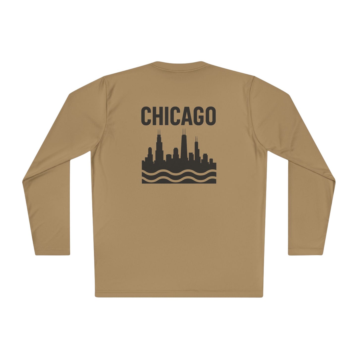 Chicago Skyline Long Sleeve Tee - Urban Style Souvenir Gift