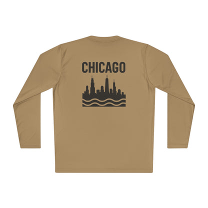 Chicago Skyline Long Sleeve Tee - Urban Style Souvenir Gift