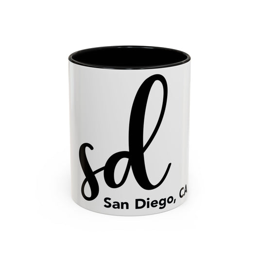 sd San Diego CA mug