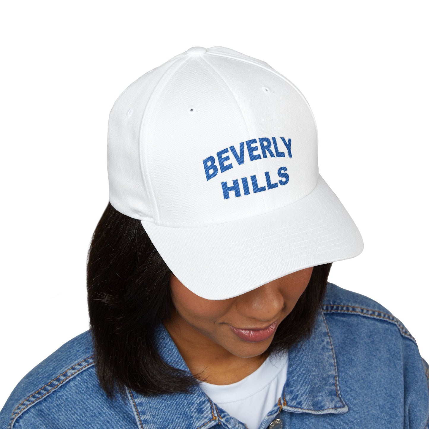 Beverly Hills Embroidered Cap, Stylish Summer Hat, Casual Outdoor Accessory, Gift for Fashion Lovers, Trendy Headwear