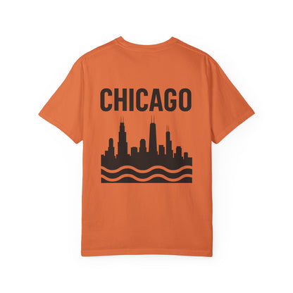 Chicago Skyline Unisex T-Shirt | Casual Citywear, Gift for Chicago Lovers, Travel Souvenir