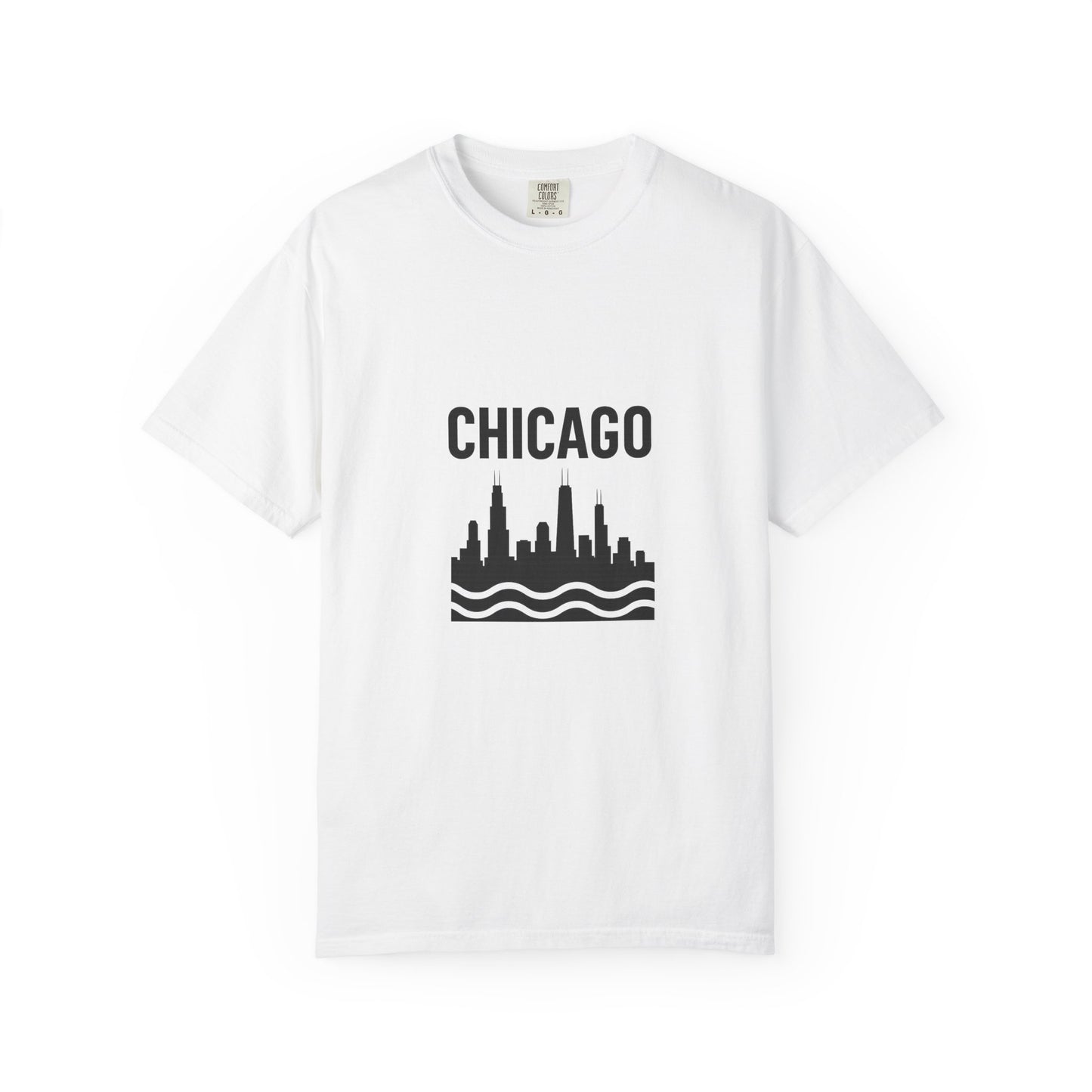 Chicago Skyline Unisex T-Shirt | Casual Citywear, Gift for Chicago Lovers, Travel Souvenir