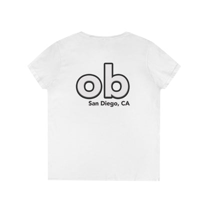 OB San Diego California v neck tshirts