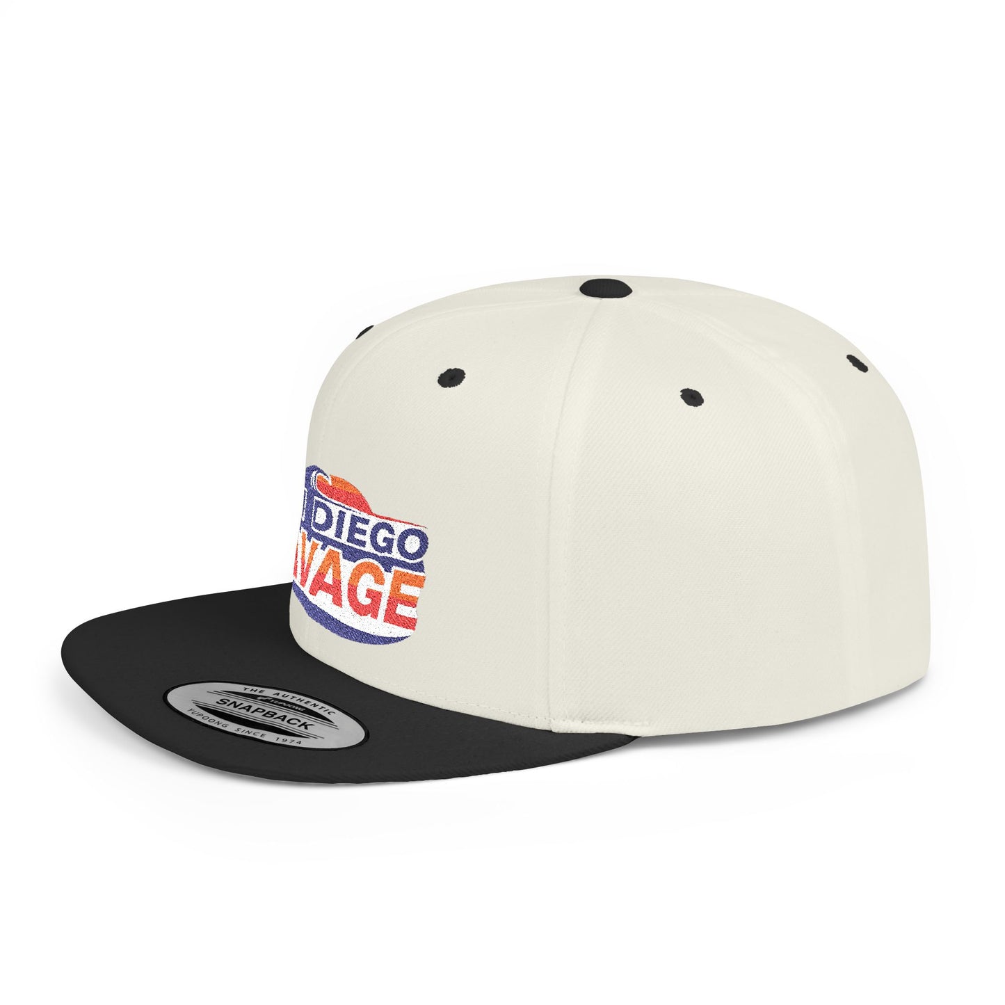 San Diego Savage Flat Bill Snapback Cap,