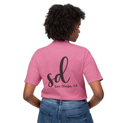 SD San Diego CA  t shirt
