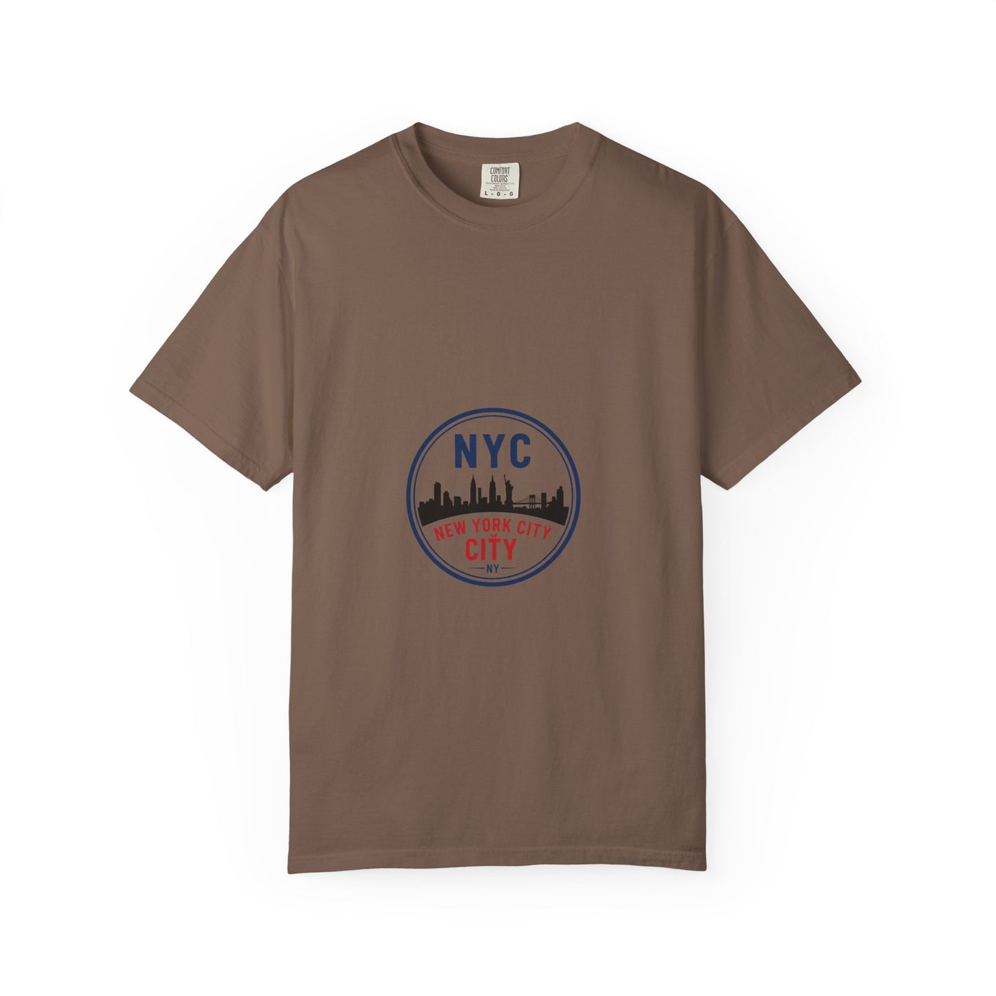 NYC Garment-Dyed T-Shirt - Urban Fashion and Travel Souvenir