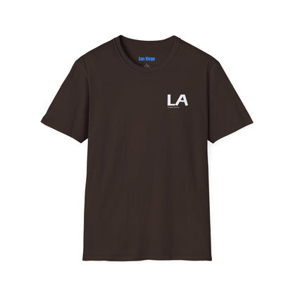 LA California Graphic Softstyle T-Shirt - Casual Streetwear, Urban Apparel