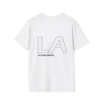 LA California Graphic Softstyle T-Shirt - Casual Streetwear, Urban Apparel