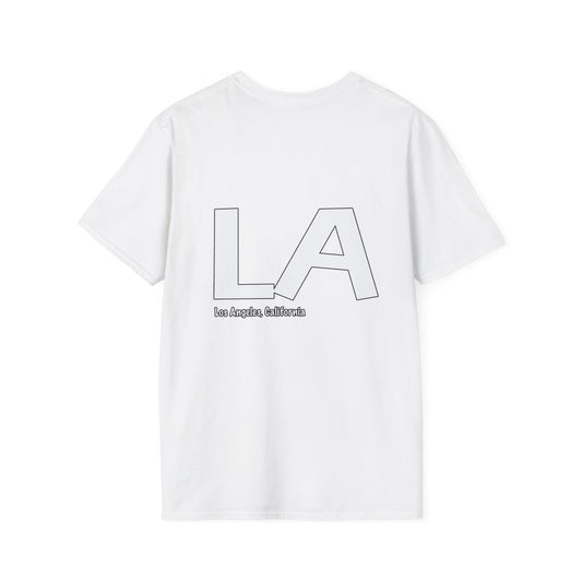 LA California Graphic Softstyle T-Shirt - Casual Streetwear, Urban Apparel