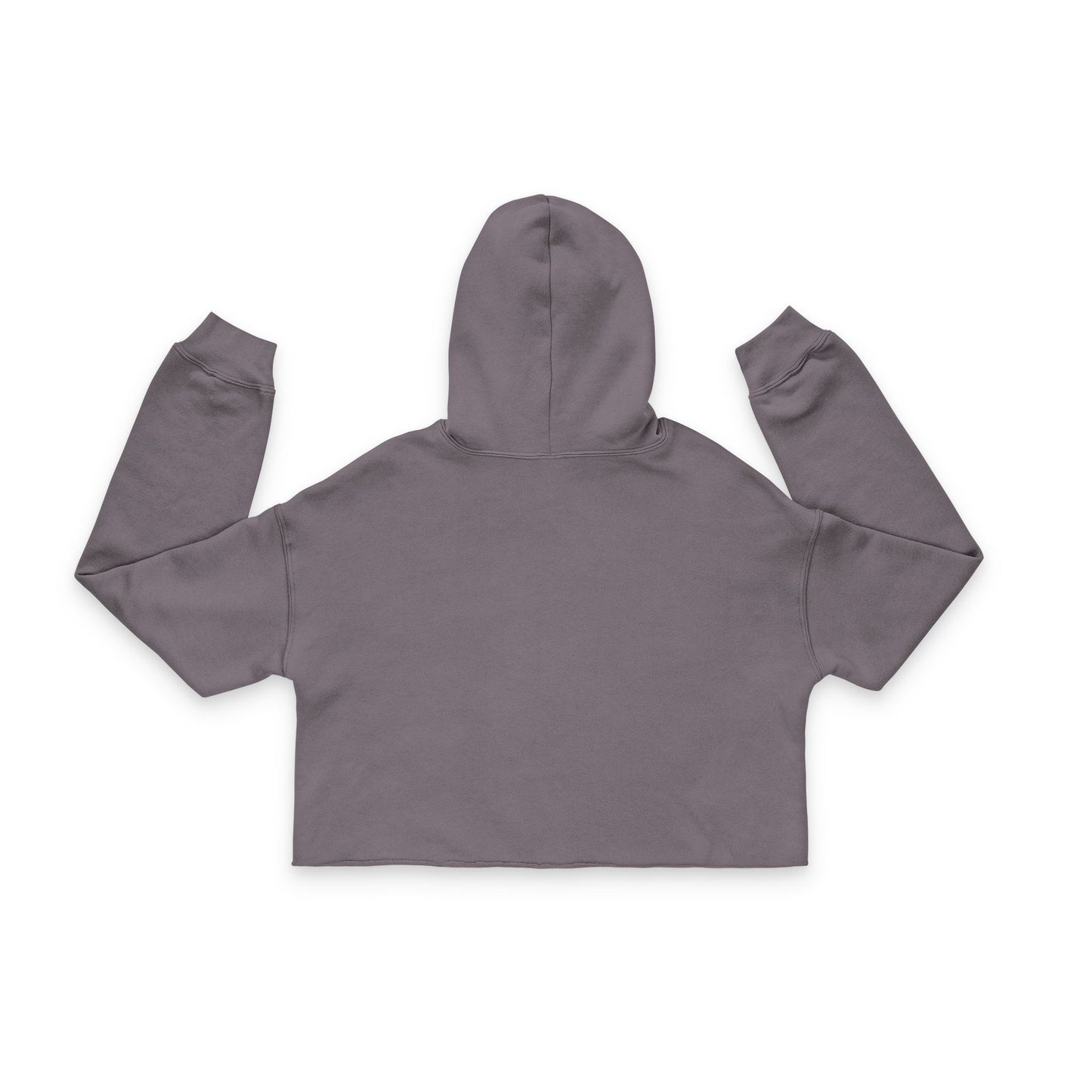 Black Cropped Hoodie for Women, Beverly Hills Trendy Pullover Sweatshirt