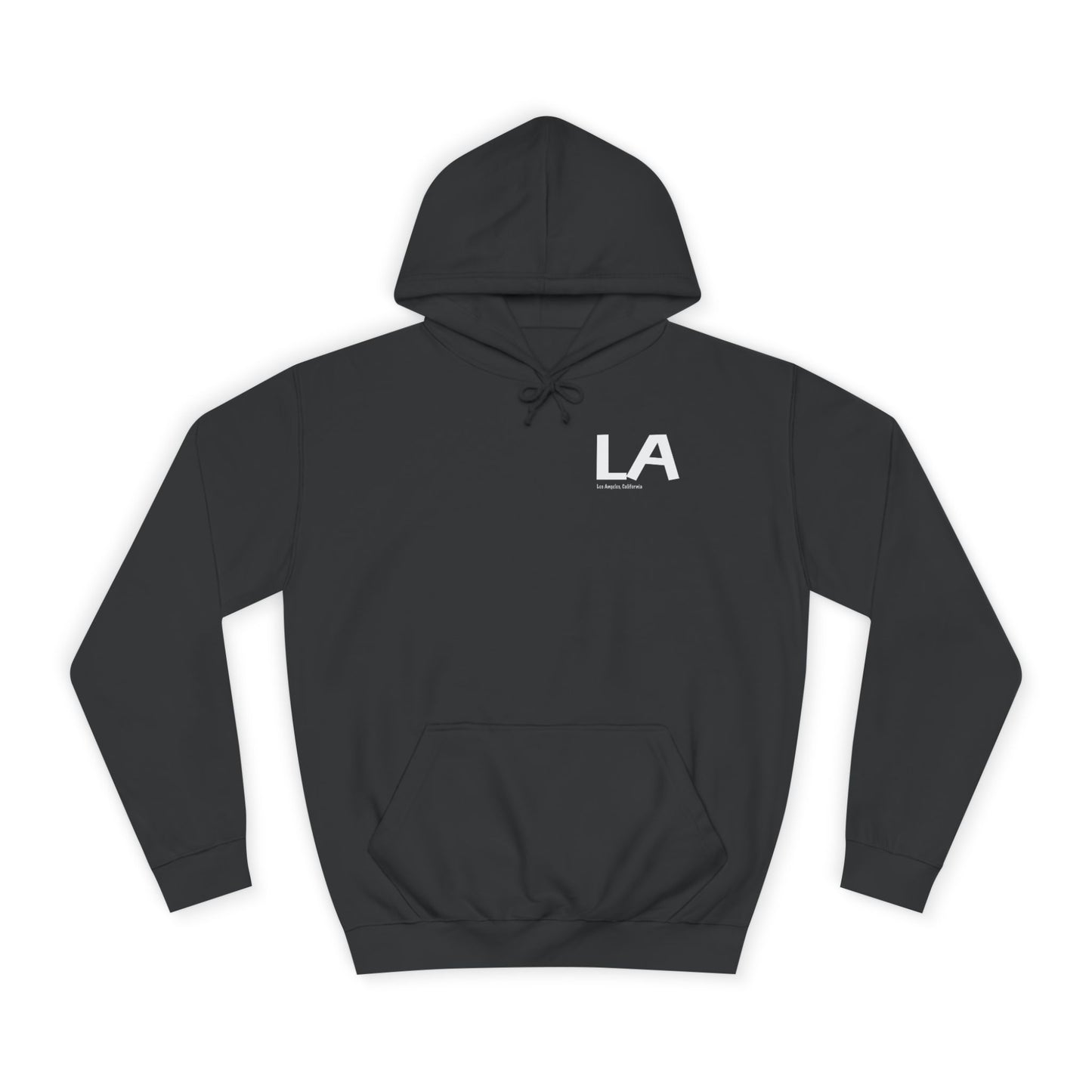 LA , California Unisex College Hoodie, Casual Comfortable Pullover