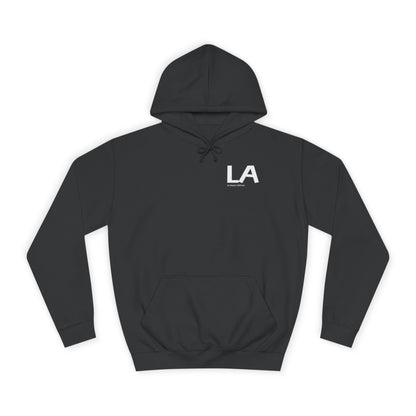 LA , California Unisex College Hoodie, Casual Comfortable Pullover