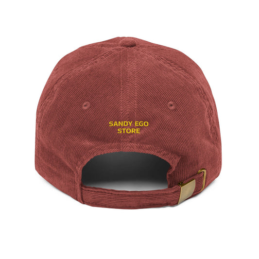 Raised on sunshine! Vintage Corduroy Cap (Embroidery)