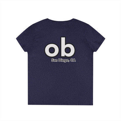 OB San Diego California v neck tshirts