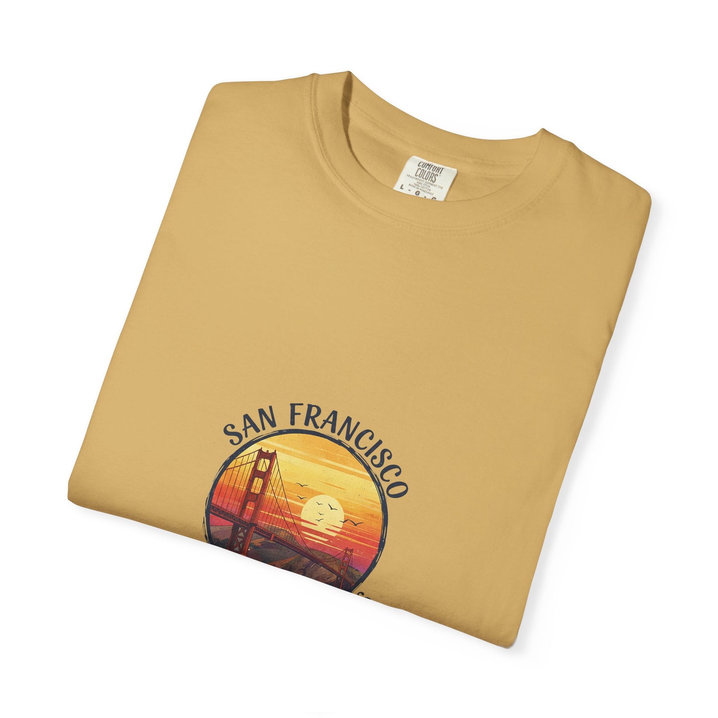 Golden Gate Views Unisex T-Shirt - Casual Summer Tee, San Francisco Souvenir, Travel Gift