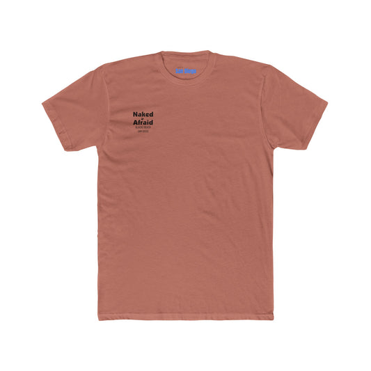 NAKED AND AFRAID BLACKS BEAACH Unisex Graphic Tee, Perfect for Beach Lovers, Summer Fun