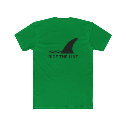 Ride the Line - Surf Vibe Tee, Beach Wear, Gift for Surfers, Summer T-Shirt, Casual Style