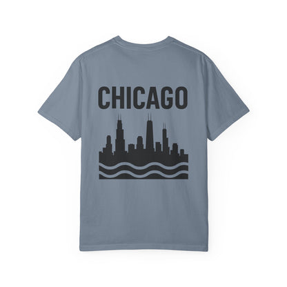 Chicago Skyline Unisex T-Shirt | Casual Citywear, Gift for Chicago Lovers, Travel Souvenir