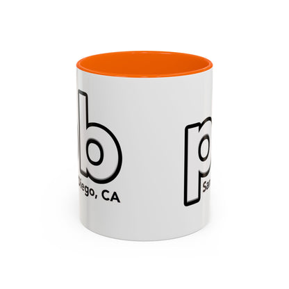 PB San Diego CA mug